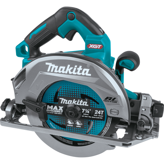 Makita GSH02Z Makita GSH02Z 40V max XGT® Brushless Cordless 7‑1/4" Circular Saw with Guide Rail Compatible Base, AWS® Capable, Tool Only