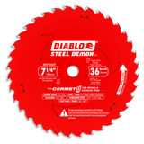 Diablo D0736CF 7-1/4 in. x 36?Tooth
Steel Demon Cermet II
 Saw Blade for Metal &
Stainless Steels