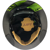 LIFT Safety HDF50C-20CK Carbon Fiber Hard Hat - Full Brim 5050 Black Camo/White