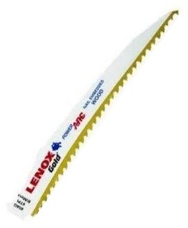 Lenox 656G  6" x 6 TPI Gold Power Arc Reciprocating Saw Blade