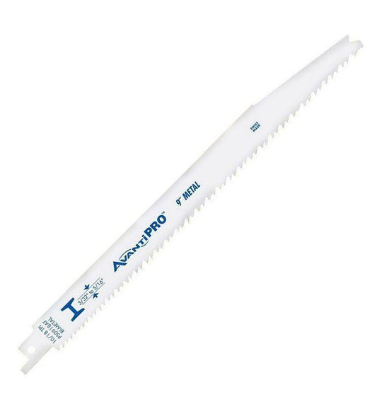Avanti Pro PS0918AF Sawzall Blades Bi-Metal 9 in x 10/18 TPI Metal Cutting