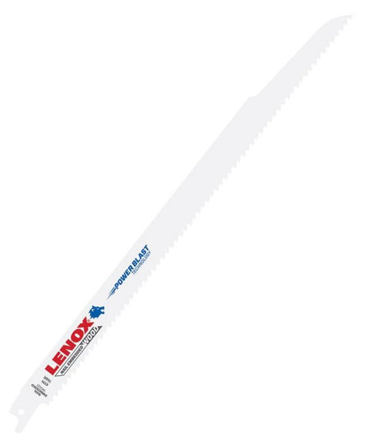 Lenox 156R 12" x 6 TPI Recip Saw Blades Nail Embedded Wood