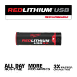 Milwaukee 48-11-2131 REDLITHIUM™ USB 3.0AH Battery
