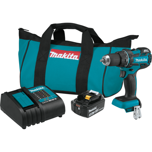 Makita XFD061 Makita XFD061 18V LXT® Lithium‑Ion Compact Brushless Cordless 1/2" Driver‑Drill Kit (3.0Ah)