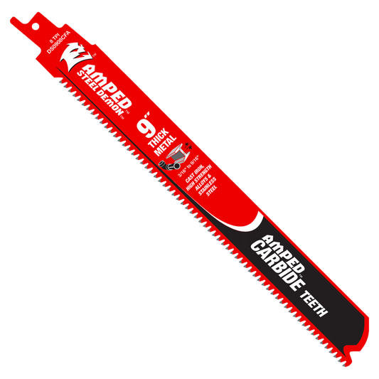 Diablo DS0908CFA 9 in. Steel Demon Amped 
Carbide Blades for Thick
Metal Cutting