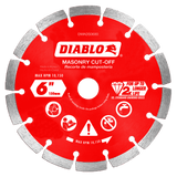 Diablo DMADS0600 6 in. Diamond Segmented
Cut-Off Discs for Masonry