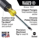 KLEIN 600-12 1/2" KEYSTONE SCREWDRIVER 12" SHANK