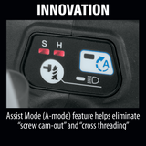 Makita XDT15ZB 18V LXT® Lithium‑Ion Sub‑Compact Brushless Cordless Impact Driver, Tool Only