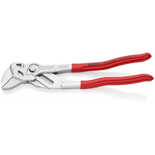 KNIPEX Tools 86 43 250 US 10" Pliers Wrench with Angled Handles 15?ÃƒÂ¸ angled