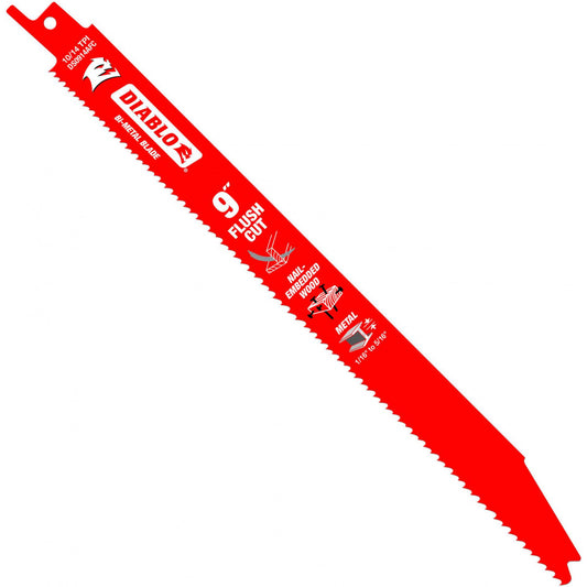 Diablo DS0914AFC5 9" Flush Recip Blade (Qty 5)