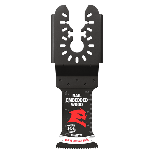 Diablo DOU125BW3 1-1/4 in. Universal Fit
Bi-Metal Oscillating Blades
for Nail-Embedded Wood