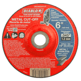 Diablo DBD060045701F 6 in. Type 27 Metal
Cut-Off Disc