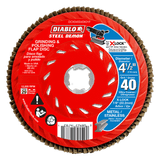 Diablo DCX045040X03F 4-1/2 in. 40-Grit Flap Disc
for X-Lock and All Grinders
Pro Bulk Pack