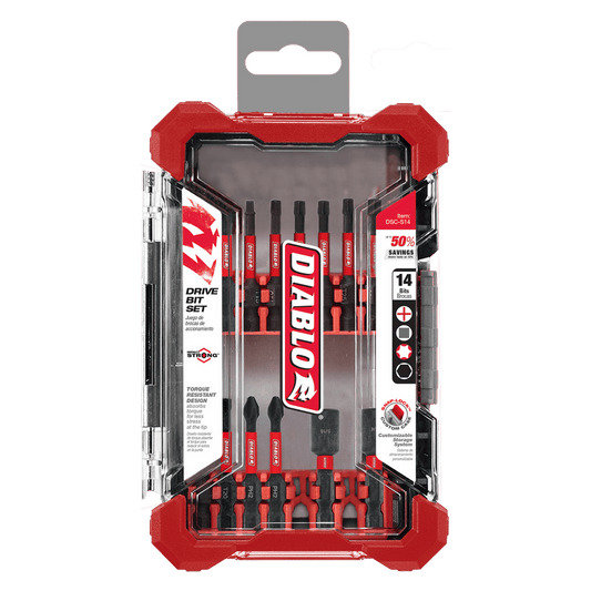 Diablo DSC-S14 14 pc Screwdriving Set