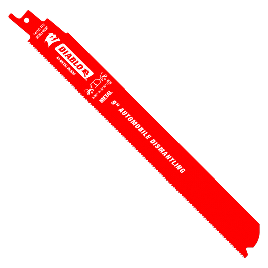 Diablo DS0914WBF25 9 in. Bi-Metal Recip Blade or Auto Dismantling
