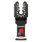 Diablo DOU125JBW 1-1/4 in. Universal Fit
Bi-Metal Oscillating Blade for
Clean Wood