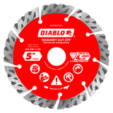 Diablo DMADST0500 5 in. Diamond Segmented Turbo
Cut-Off Discs for Masonry