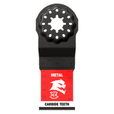 Diablo DOS125CF3 1-1/4 in. Starlock Carbide
Oscillating Blades
for Metal