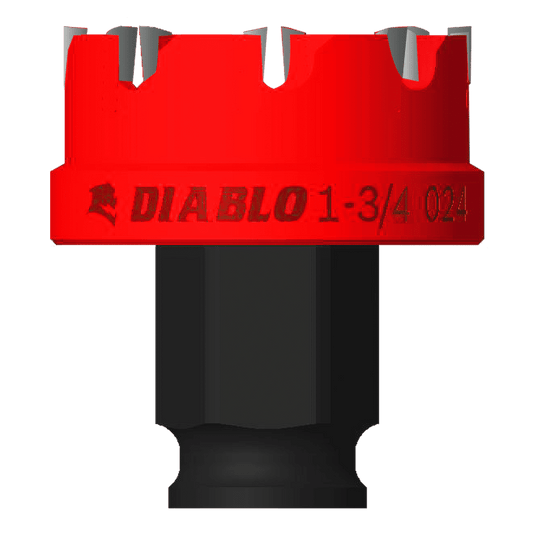 Diablo DHS1750CF 1-3/4 in. Steel Demon  Carbide
Teeth Hole Cutter