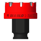 Diablo DHS1750CF 1-3/4 in. Steel Demon  Carbide
Teeth Hole Cutter