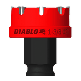 Diablo DHS1375CF 1-3/8 in. Steel Demon  Carbide
Teeth Hole Cutter