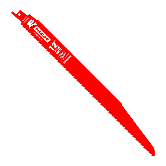 Diablo DS1208BFD5 12 in. Bi-Metal Recip Blade
for Thick Metal/Demolition