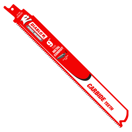 Diablo DS0912CF 9 in. Steel Demon
Carbide Blades for Thin Metal
Conduit Cutting