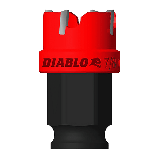 Diablo DHS0875CF 7/8 in. Steel Demon  Carbide
Teeth Hole Cutter