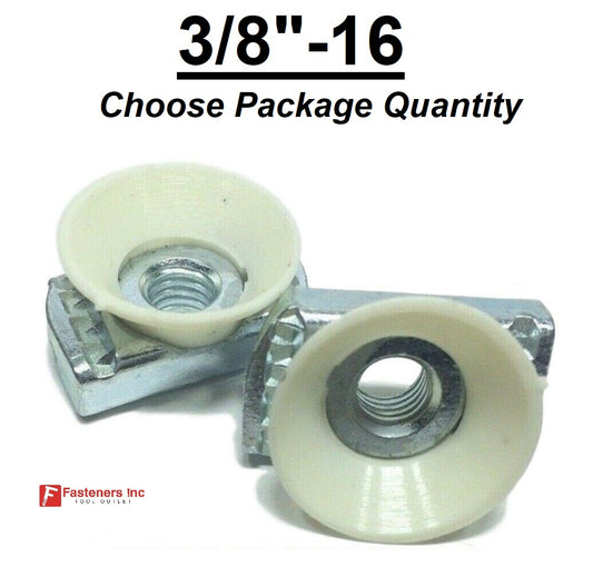 3/8"-16 Cone / Twirl Nuts for Unistrut/B-lIne Channel 4147EZ P1008T EG
