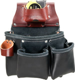 Occidental Leather B5018DBLH LEFT HAND 3-Pouch Pro Tool Fastener Tool Bag Black