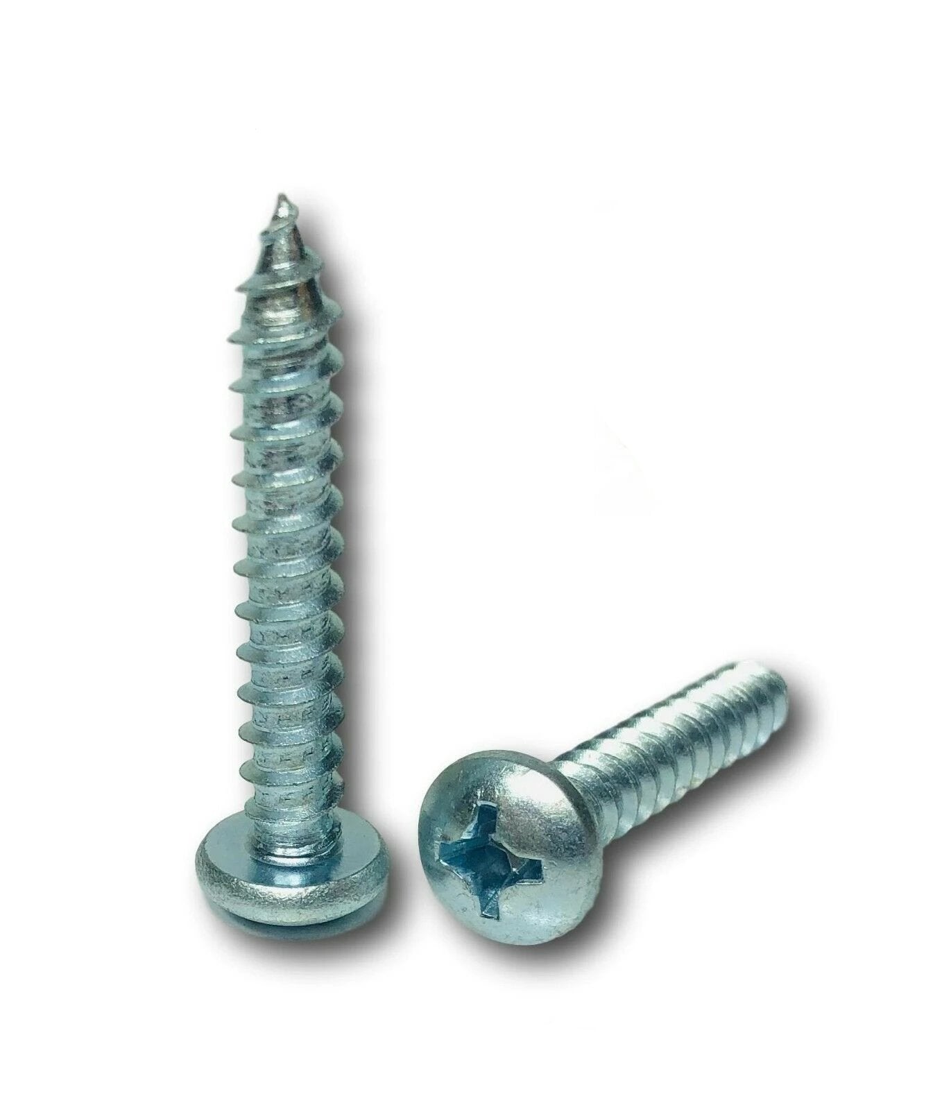 #8 x 1/2" Phillips Pan head Sheet Metal Screw Zinc Plated