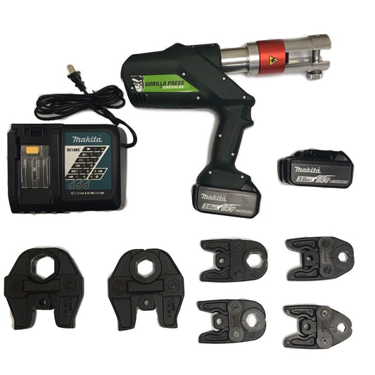 (PSTLP-KIT001) GREENLEE Gorilla Pistol Grip Press Tool Kit w/ Jaws