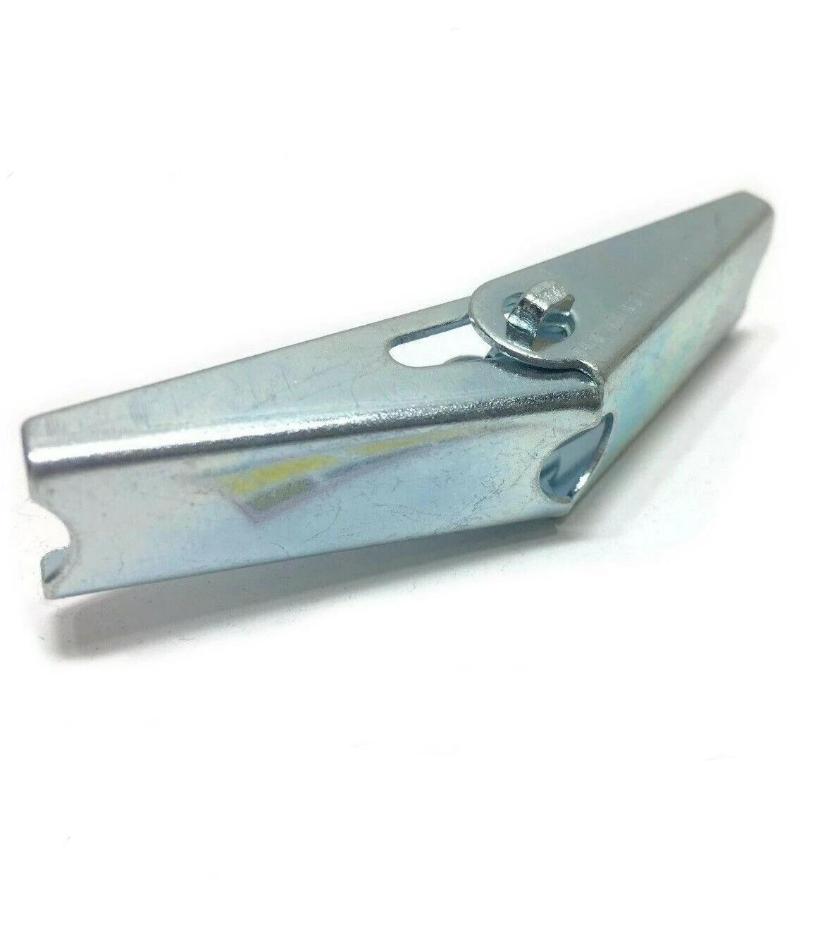 10-24 / 3/16" Toggle WIng Nut Zinc Plated SprIng Loaded Hollow Wall Anchor