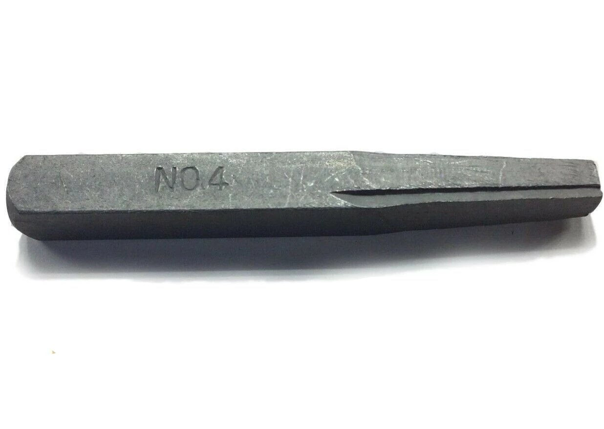 Norseman / Viking 70800 #4 Flat Square Easy Out Screw Extractor E4 (QTY. 1)