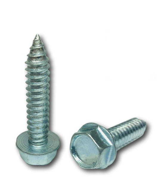 5/16" x 1-1/2" Hex Washer Head UnSlotted Sheet Metal Screw Zinc Plated