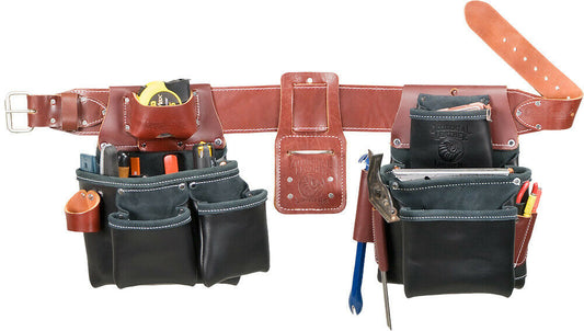 Occidental Leather B5080DBLH Black Pro Framer Framing Tool Bag Set