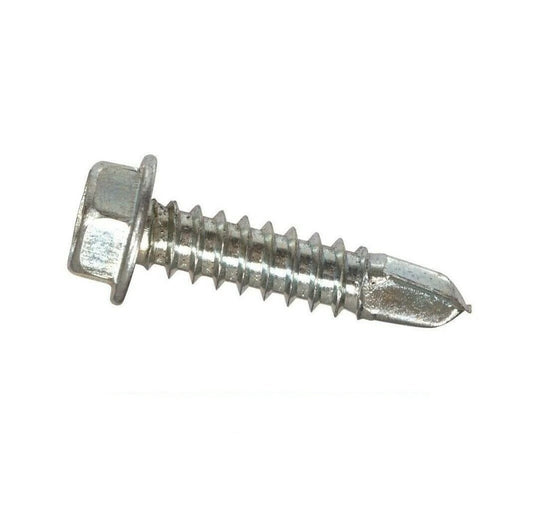InTERCORP H4 #12-24 x 7/8" Self DrillIng Screw Hex Washer Head (Tek 4)