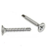 INTERCORP D1040Z #10 x 4" Self Drilling Philips Bugle Head Screws Zinc (1,000