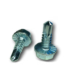 #14 X 3/4" Hex Washer Head Self DrillIng Tek Serrated Screw 7/16" Dr.