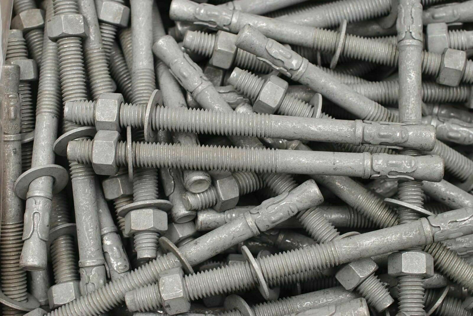 1/2"-13 x 4-1/4" Concrete Wedge Anchor Bolts Hot Dipped Galvanized