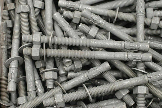 1/2"-13 x 4-1/4" Concrete Wedge Anchor Bolts Hot Dipped Galvanized