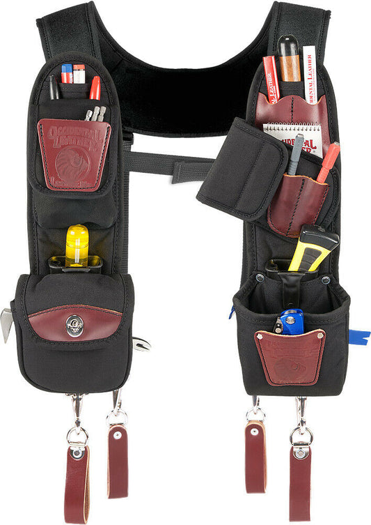 Occidental Leather 1550 Stronghold Insta-Vest Package w/Suspenders MADE IN USA