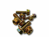 383 Piece Grade 8.8 Metric Flange Bolt & Flange Nut Assortment Kit Yellow Zinc