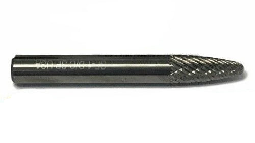 SF-1 Norseman Premium Carbide Burr Tree Shape Radius Double Cut USA (18479)