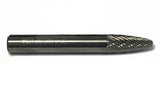 SF-1 Norseman Premium Carbide Burr Tree Shape Radius Double Cut USA (18479)