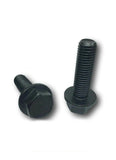 1/2"-13 x 1-1/2" Grade 8 Hex Head Flange Frame Bolts Phos & Oil / Black