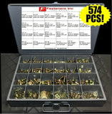 7/8"-9 x 2 1/4" (FT) Hex Bolt Yellow Zinc Plated Grade 8 Cap Screw Coarse Thread