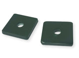 3/8" X 1-5/8" X 1-5/8" Green Square Washers Unistrut Channel P1063 Strut