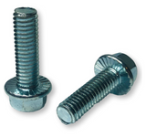 410 pcs Grade 5 Zinc Serrated Hex Flange Bolt & Flange Nut Assortment Kit!
