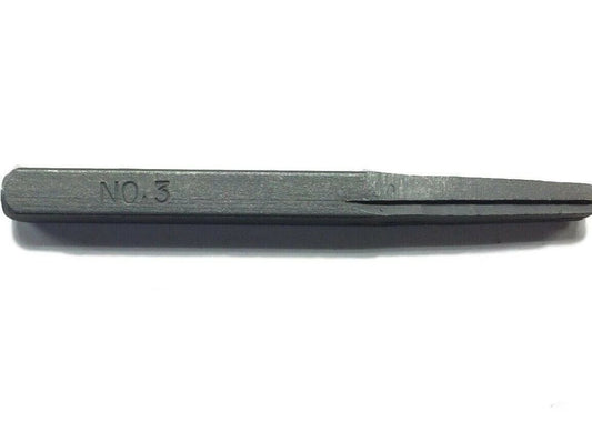 Norseman / Viking 70780 #3 Flat Square Easy Out Screw Extractor E3 (QTY. 1)